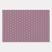 Sneeuwmannen Sterren en Moderne Patronen Inpakpapier Vel (Voorkant 2)