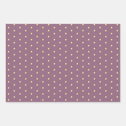 Sneeuwmannen Sterren en Moderne Patronen Inpakpapier Vel (Voorkant 2)