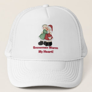 Sneeuwmannen Warm My Heart T-shirts en geschenken Trucker Pet