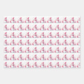 Sneeuwmannen Winter Fun Wrapping Paper Sheet (Voorkant 2)