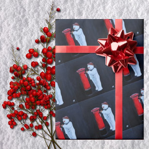 Sneeuwmannenbrief aan Sinterklaas Schilderij van A Cadeaupapier