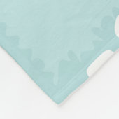 Sneeuwmannendeken & worpen fleece deken (Hoek)