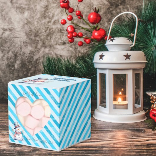 Sneeuwmannenkussens Kerstcadeau ondeugende elf Bedankdoosjes