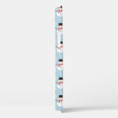 Sneeuwmanpatroon Case-Mate iPhone Case (Achterkant / Rechts)