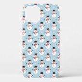 Sneeuwmanpatroon Case-Mate iPhone Case (Achterkant)