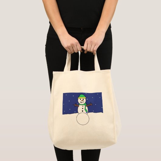 Sneeuwmantas Tote Bag (Voorkant (product))