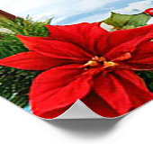 Sneeuwmeisje betoverende winterscène poster (Hoek)