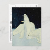 Sneeuwmeisje dat gebroken harten verzamelt briefkaart (Voorkant / Achterkant)