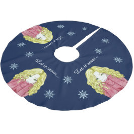 Sneeuwmeisje Kerstboom Vloerkleed Rok