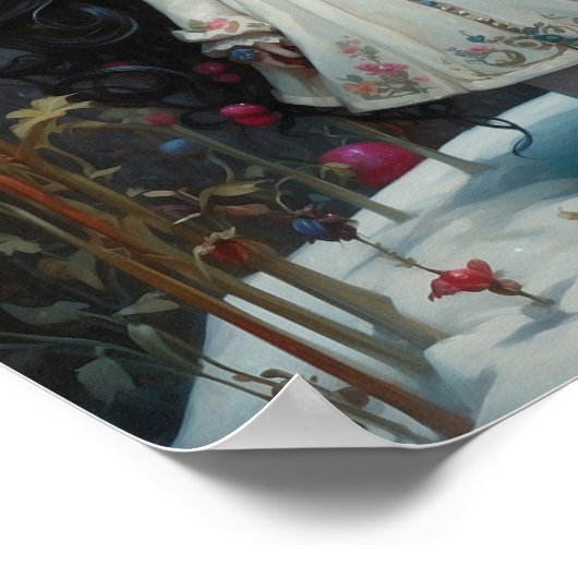 Sneeuwmeisje Poster (Hoek)