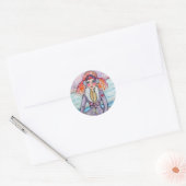 Sneeuwmeisje Sticker (Envelop)