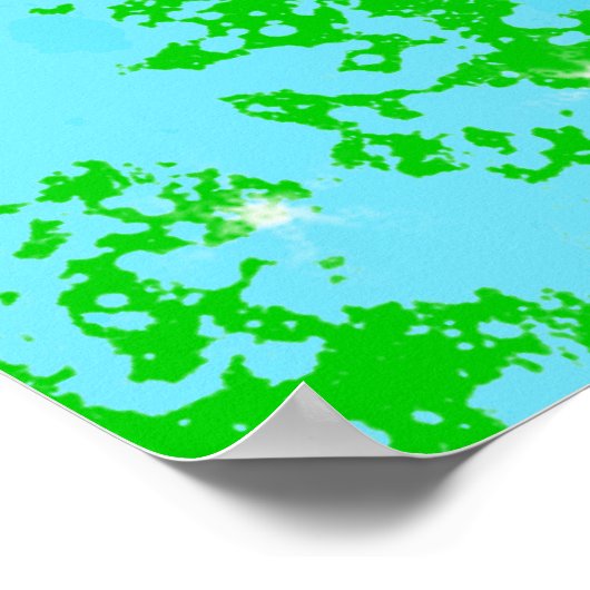 Sneeuwmobiel. poederspoor. poster (Hoek)