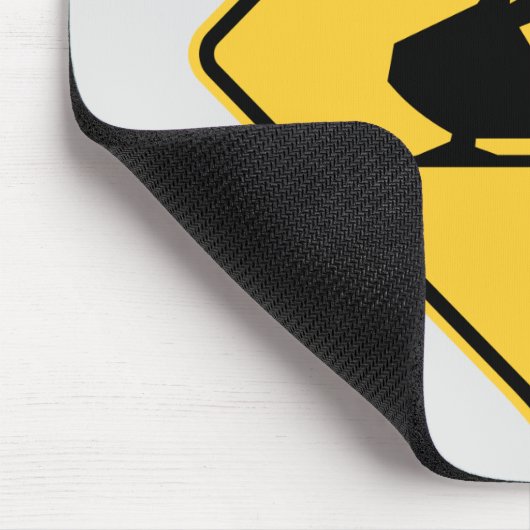 Sneeuwmobiel symbool muismat (Hoek)