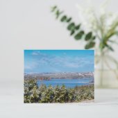 Sneeuwmosterd bij het Briefkaart van het tafelRock (Staand voorkant)