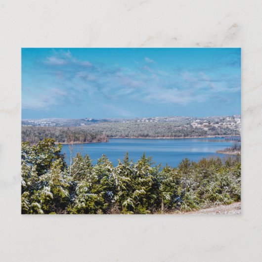 Sneeuwmosterd bij het Briefkaart van het tafelRock (Voorkant)