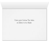 Sneeuwmosterd bij het Wenskaart van het tafelRock- (Binenzijde Horizontaal (Onderkant))