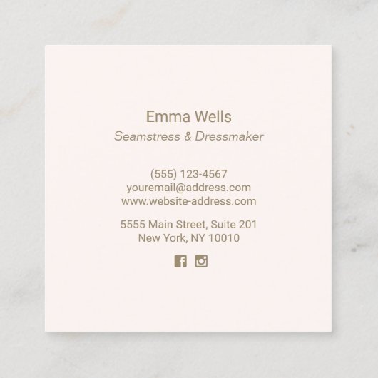 Sneeuwnaapspanning van de machine contactkaartje (Achterkant)