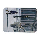 Sneeuwochtend St. Paul's kathedraal 2009 Magneet (Horizontaal)