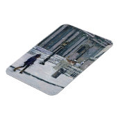 Sneeuwochtend St. Paul's kathedraal 2009 Magneet (Linkerzijde)