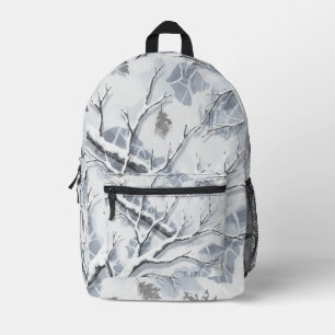 Sneeuwomgevingen Camouflage Bedrukte Rugzak