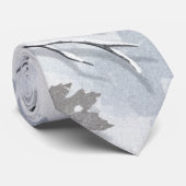 Sneeuwomgevingen Camouflage Stropdas (Opgerold)
