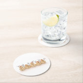 sneeuwonderzetters ronde kartonnen onderzetter (Insitu)