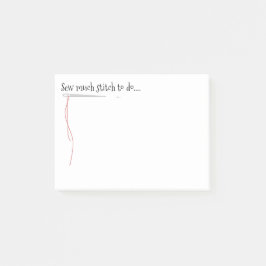 Sneeuwontwerp met naald post-it® notes