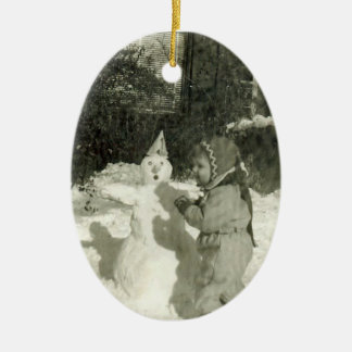 SneeuwOrnament Keramisch Ornament