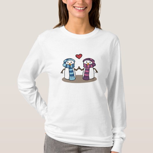 Sneeuwovers T-shirt (Voorkant)