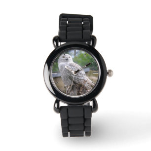 Sneeuwowl Horloge