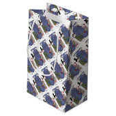 Sneeuwpaar Klein Cadeauzakje (Achterkant Gekanteld)