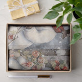 Sneeuwpaar Tissuepapier (Geschenk)