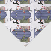 Sneeuwpaar Tissuepapier (Detail)