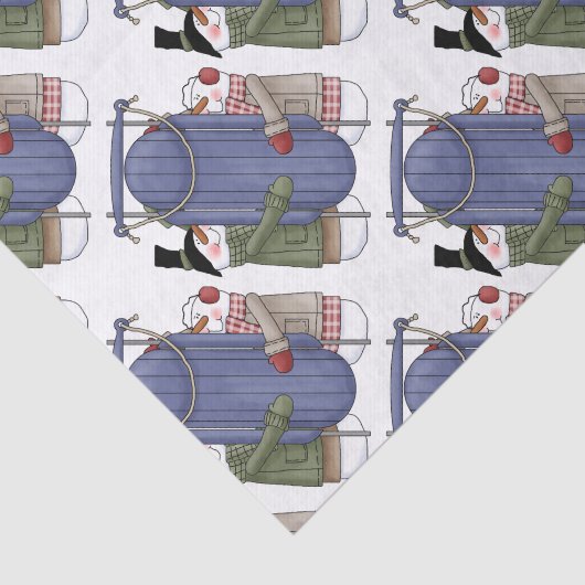 Sneeuwpaar Tissuepapier (Detail)