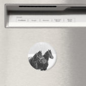 Sneeuwpaarden Magneet (Insitu (Vaatwasser))