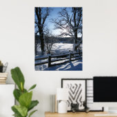 Sneeuwpad Poster (Thuiskantoor)