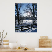 Sneeuwpad Poster (Keuken)