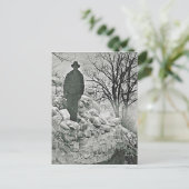 Sneeuwpalen Briefkaart (Staand voorkant)