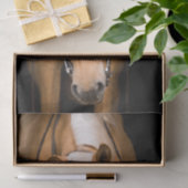 Sneeuwpalominopaard Tissuepapier (Geschenk)