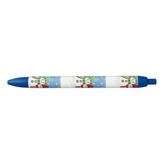 Sneeuwpatronen aangepaste pen (Voorkant)