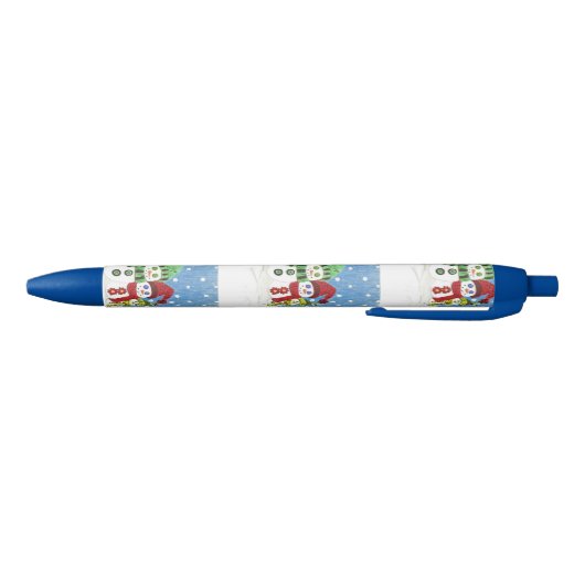 Sneeuwpatronen aangepaste pen (Bodem)