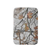 Sneeuwpatroon 2 van jachtCamouflage Badmat (Voorkant Verticaal)