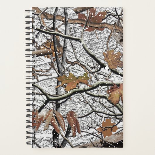 Sneeuwpatroon 2 van jachtCamouflage Planner (Voorkant)