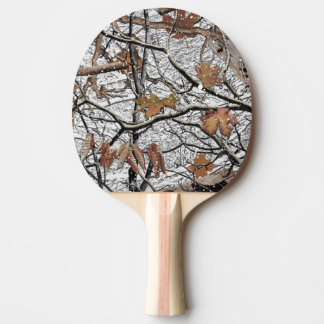 Sneeuwpatroon 2 van jachtCamouflage Tafeltennisbatje