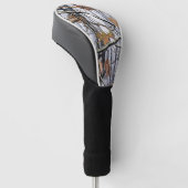 Sneeuwpatroon 3 van het jachtkamp golfheadcover (Schuin)