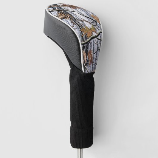 Sneeuwpatroon 3 van het jachtkamp golfheadcover (Schuin)