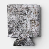 Sneeuwpatroon van jachtCamouflage 4 Blikjeskoeler (Achterkant)