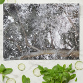 Sneeuwpatroon van jachtCamouflage 4 Theedoek (Gevouwen)