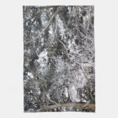 Sneeuwpatroon van jachtCamouflage 4 Theedoek (Verticaal)