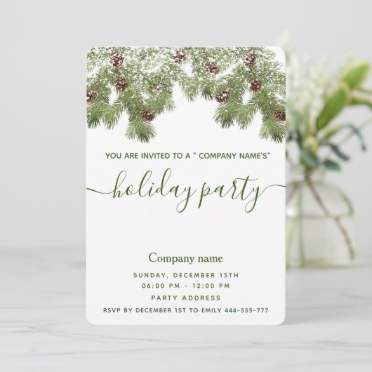 Sneeuwpiegels, vakantiemaatschappij kaart (Staand voorkant)